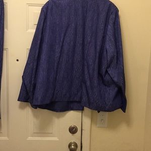 Lavender:purple with silver streaks